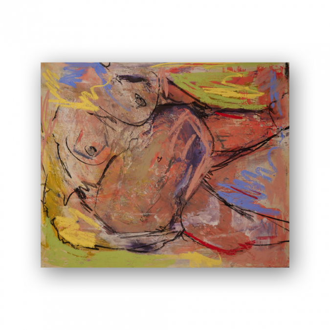 Mark Strepan abstract art canvas